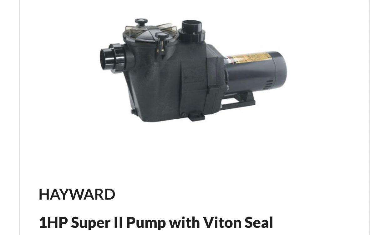 Hayward Super Pump 2 1HP